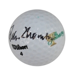  Captain Peter Thomson Signed Presidents Cup Logo Golf Ball JSA COA