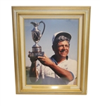 Lee Trevino Signed 1992 Tradition Champion Trophy Shot 11x14 Framed Photo JSA COA