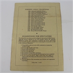 Byron Nelson Signed 1945 Inter. 4-Ball Tourn. Program-1st of Record 11 Straight Wins!