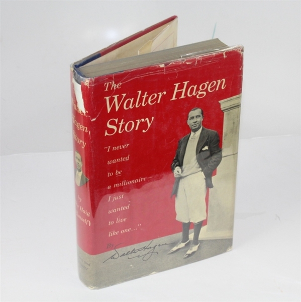 The Walter Hagen Story 1st Edition Book by Walter Hagen - Margaret Heck