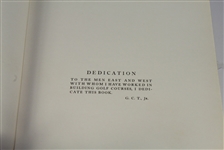 1927 Book 'Golf Architecture In America' by George C. Thomas Jr.