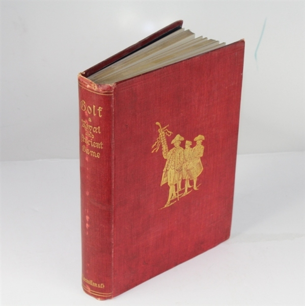 1899 Book Golf: A Royal and Ancient Game Edited by Robert Clark