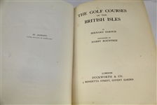  'The Golf Courses of British Isles' Book by Bernard Darwin - 1910 - First Edition