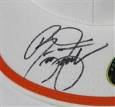 Rickie Fowler Signed White with Orange Puma Hat JSA COA