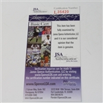 Phil Mickelson Signed Augusta National Scorecard JSA #L35420