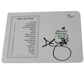 Adam Scott Signed Augusta National Scorecard JSA #J02198