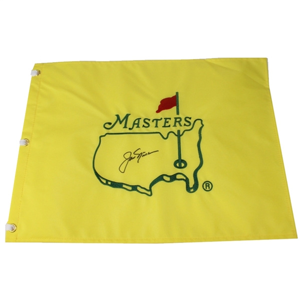 Jack Nicklaus Signed Masters Undated Embroidered Flag JSA COA