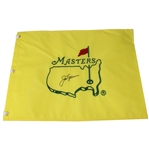 Jack Nicklaus Signed Masters Undated Embroidered Flag JSA COA