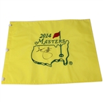 Adam Scott Signed Masters 2014 Embroidered Flag JSA COA