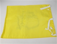 Vijay Singh Signed Masters 2007 Embroidered Flag JSA COA