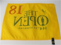 Jordan Spieth Signed 2015 Open Championship at St. Andrews Flag JSA COA
