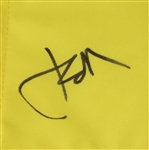 Jordan Spieth Signed Masters 2015 Embroidered Flag JSA #Y75573
