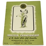 1950 US Amateur at Minneapolis GC Program - Sam Urzetta Winner
