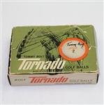 Lot of 14 Signed Tommy Bolt Kroydon and Torpedo Personal Model Golf Balls with Boxes 