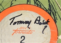 Lot of 14 Signed Tommy Bolt Kroydon and Torpedo Personal Model Golf Balls with Boxes 