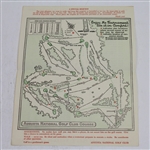 1952 Masters Friday Pairing Sheet - Sam Snead Winner