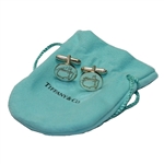 Masters Sterling Silver Tiffany Cuff Links