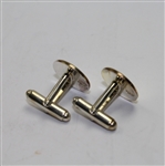 Masters Sterling Silver Tiffany Cuff Links