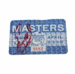 Fuzzy Zoeller Signed 1979 Masters Badge JSA COA