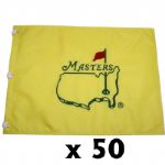 Box of 50 Undated Masters flags VERY DIFFICULT to find