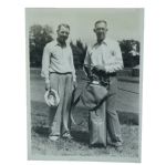 1936 Walker Cup Original Press Photo - Francis Ouimet & William Tredell - Captains