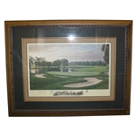 Steve Jones Signed 1996 US Open 16th Hole @ Oakland Hills Ltd Ed Hartough  Print 396/850