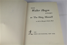 'The Walter Hagen Story' 1st Edition Book by Walter Hagen - Margaret Heck