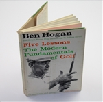 Ben Hogan Signed Book 'Five Lessons: The Modern Fundamentals of Gol-First Edition-JSA COA