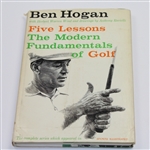 Ben Hogan Signed Book 'Five Lessons: The Modern Fundamentals of Gol-First Edition-JSA COA