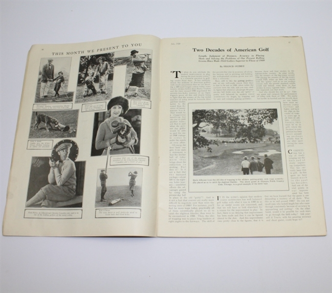 1922 Golfer's Magazine - July