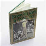 Byron Nelson Signed Book 'Byron Nelson's Winning Golf' JSA COA