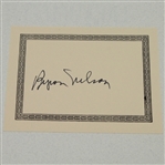 Byron Nelson Signed Book 'Byron Nelson's Winning Golf' JSA COA