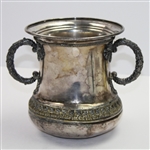 1900 Louisville Golf Club Men's Handicap Silver Plated Winner Trophy