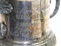 1900 Louisville Golf Club Men's Handicap Silver Plated Winner Trophy