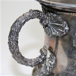 1900 Louisville Golf Club Men's Handicap Silver Plated Winner Trophy