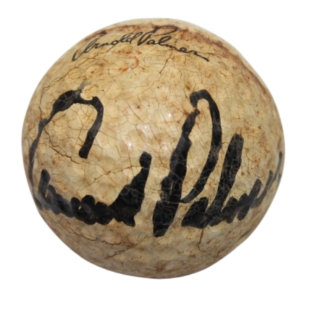 Arnold Palmer Signed Classic Arnold Palmer Golf Ball JSA COA