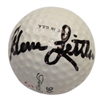 Gene Littler Signed Gene Littler Logo Golf Ball JSA COA