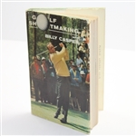 Billy Casper Lot of Practice Bucket, 1st Ed. Book 'Golf Shotmaking', and Card