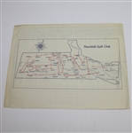 1945 Canadian Open Scoring Sheet - Byron Nelson 11th Consecutive Win