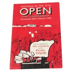 1968 British Open Souvenir Program at Carnoustie - Gary Player Winner