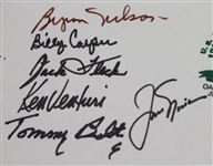 1994 US Open Cachet/ Envelope Signed by 6 Open Champs - Nicklaus, Nelson, Etc.
