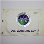 Lot of Five Signed Embroidered Flags