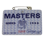 1966 Masters Tournament Badge - #21800 - Nicklaus Winner