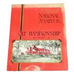 1932 US Amateur Championship at Baltimore CC Program - Ross Somerville