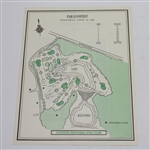 1968 Masters Par 3 Contest Pairing Sheet - Bob Rosburg Winner