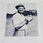 Jimmy Demaret(D-1983) Signed Cut Signature-3 Time Masters Champ- JSA COA