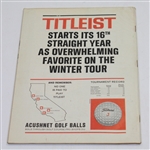 Bobby Jones Golf Digest 1964 Magazine - On Cover & With Inside Article-Masters Preview
