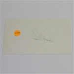 Arnold Palmer Signed 3x5- A Pure 10 Strength Of Autograph! JSA COA