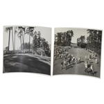 Lot of Two Vintage 8x0 Black and White Masters Tournament Photos