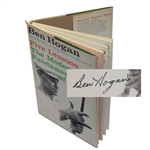 Ben Hogan Signed Book Five Lessons: The Modern Fundamentals of Gol-First Edition-JSA COA